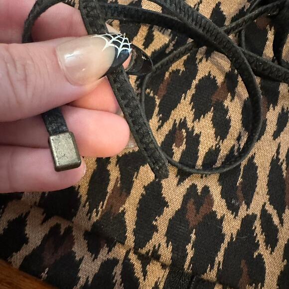 Leopard print zip up vest - Picture 6 of 6